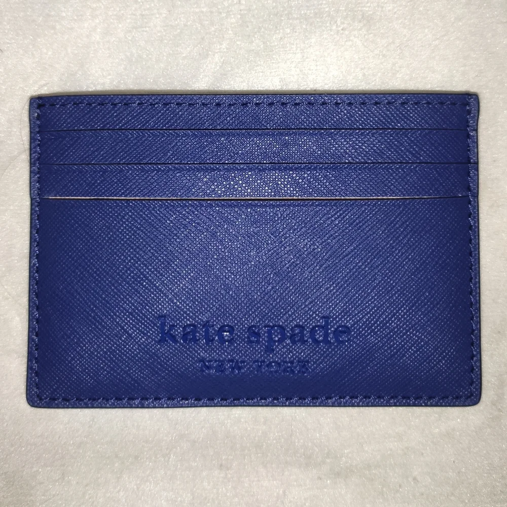 Kate Spade Cardholder Deep Azure